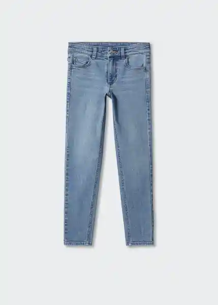 Jean Slim Tejano Medio Talla 09 Niños Mango