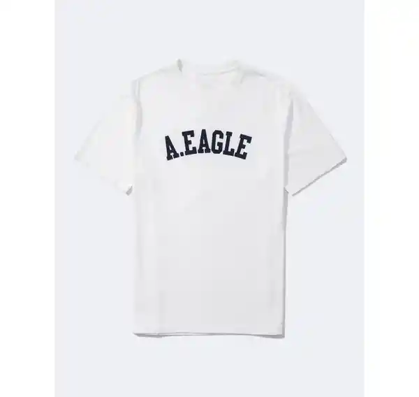 Camiseta Hombre Color Blanco T. Large American Eagle