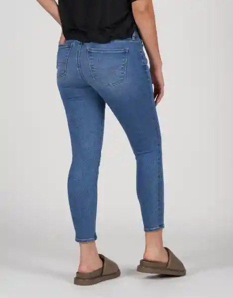 Jean Jegging Crop Mujer Azul Talla 4 American Eagle