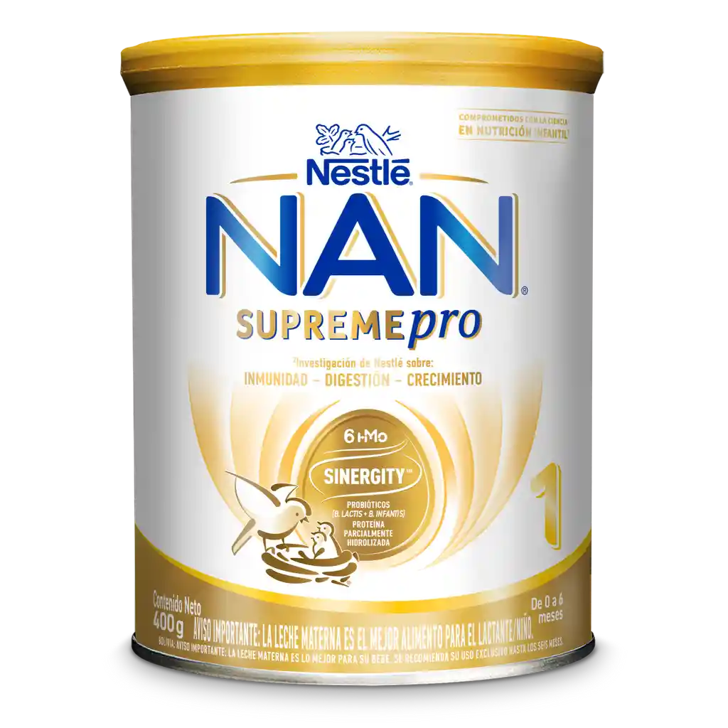 Fórmula infantil NAN SUPREMEPRO 1 x 400g