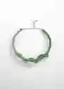 Collar Hibisco Verde Talla 99 Mujer Mango