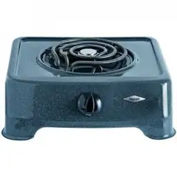Haceb Estufa de Mesa 1 Puesto Eléctrica Gris Moteado
