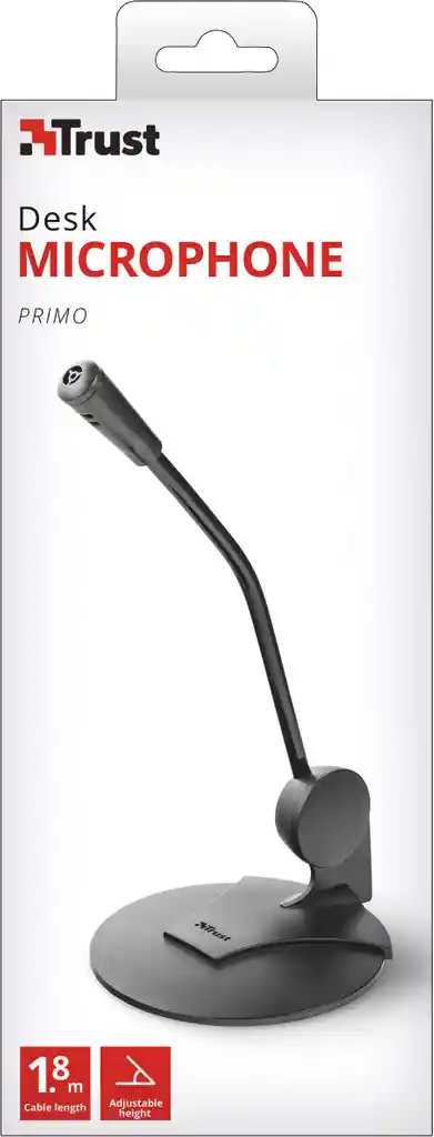 Trust Micrófono de Escritorio Primo