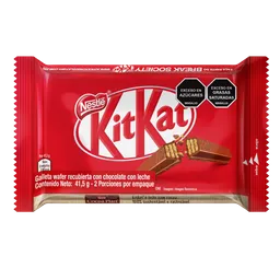 Galletas KITKAT recubiertas con chocolate con leche x 41,5g