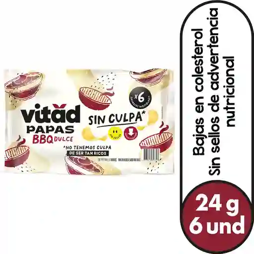 Vitad Papa Hojuelas Bbq Dulce Sin Culpa