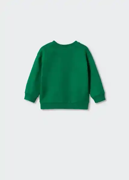 Sudadera Green Verde Talla 66 Niños Mango