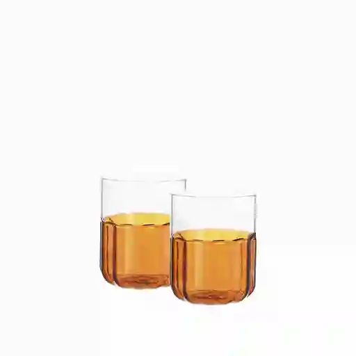 Vaso Franklin Ámbar 380 mL Ambiente Gourmet