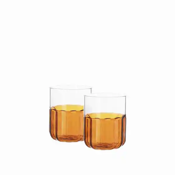 Vaso Franklin Ámbar 380 mL Ambiente Gourmet