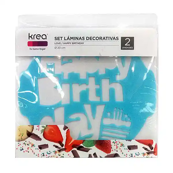 Krea Set Laminas Decorativas