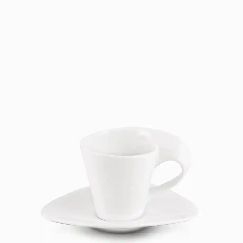 Ambiente Gourmet Set de Pocillo y Plato Caracol Grande