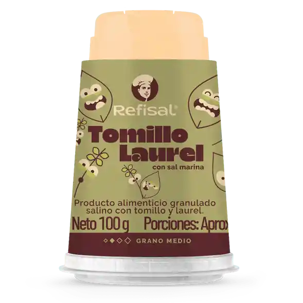 Sal Tomillo y Laurel Refisal *100gr