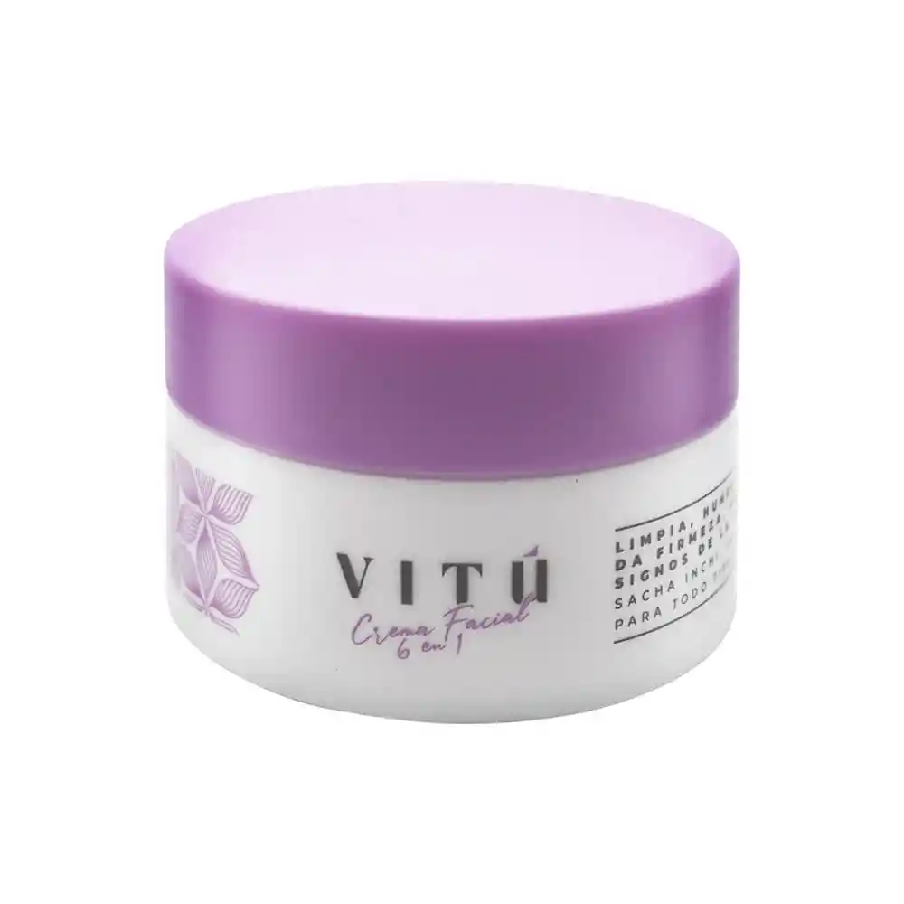 Crema Facial Vitú 6 en 1