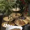 Torre Dos Niveles en Bambú Ambiente Gourmet