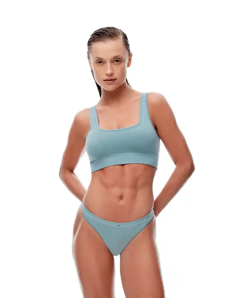Panty Tipo Tanga en Seamles Femenino Trio Dax Gef Talla S