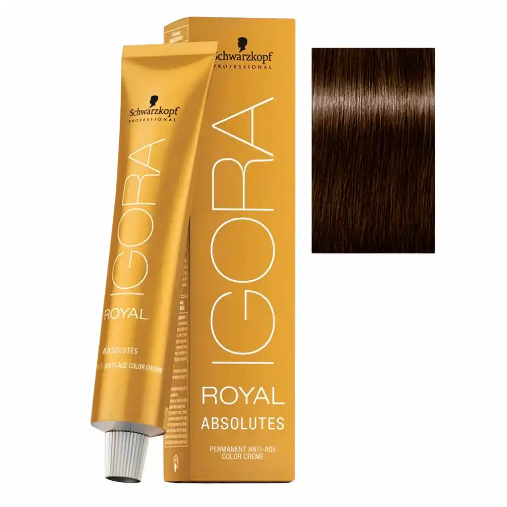 Igora Tinte Absolutes Castaño Claro Marron Natural #5.60 60 g