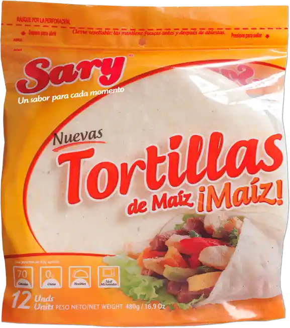 Sary Tortillas De Maiz