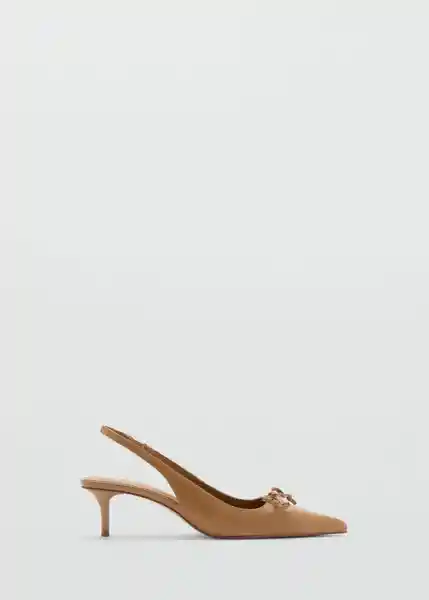 Zapatos Touly Camel Talla 39 Mujer Mango