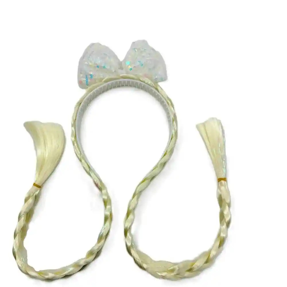 Diadema Trenzas Disfraz Adulto Discomer Us Marca Exclusiva Lt6327