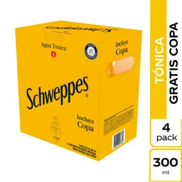Schweppes Pack de Bebida Tónica