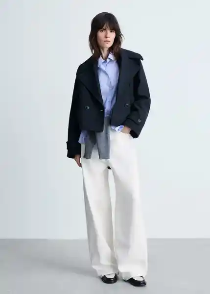 Chaqueta Swift2 Navy Talla XS Mujer Mango