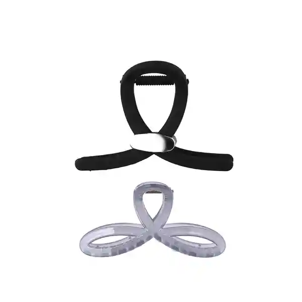 Set de Pinzas Para Cabello Serie Dark Miniso