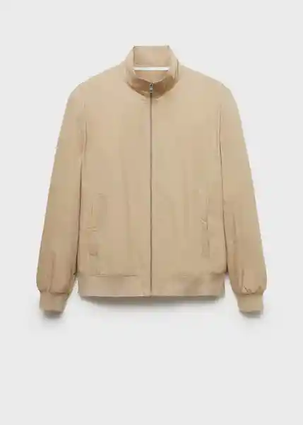 Chaqueta Jony Beige Talla M Hombre Mango