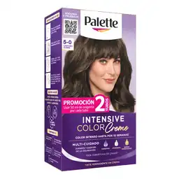 Tinte Palette Color Creme 5-0 Castaño Claro