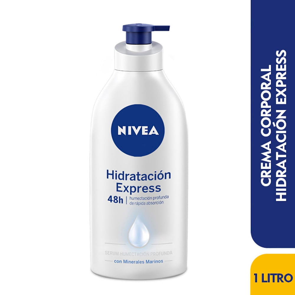 Nivea Crema Corporal Hidratación Express 1000 ml