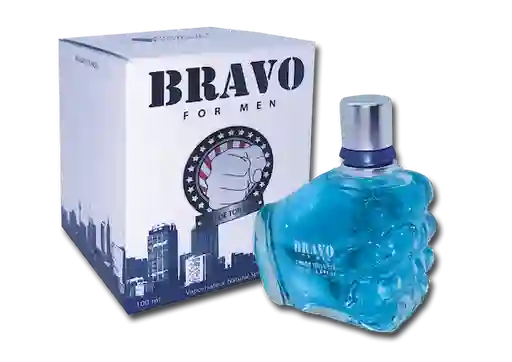  Perfume Bravo Men 100 Ml  Loción Hombre 