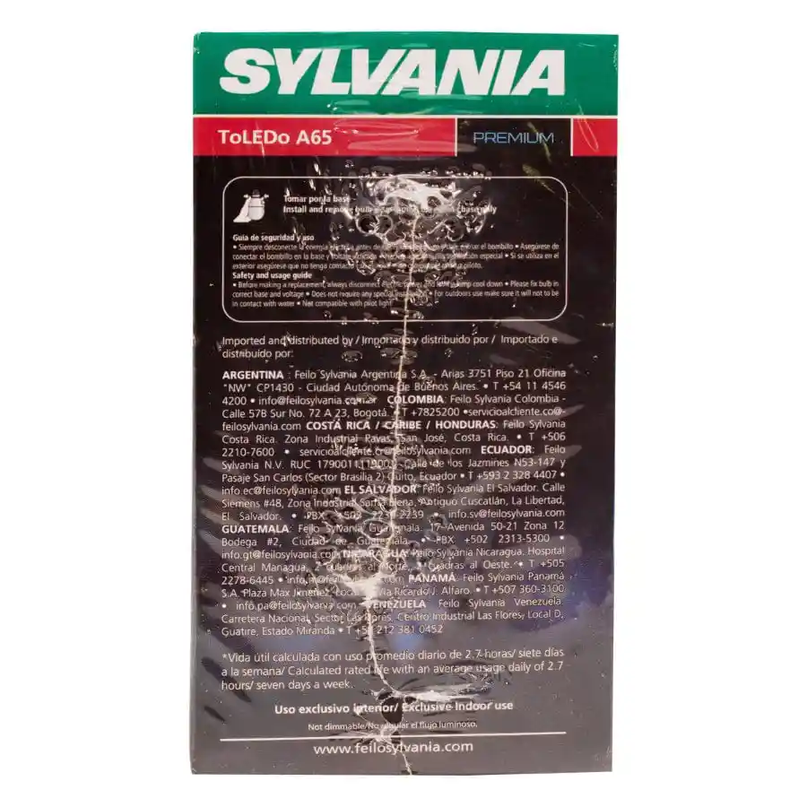 Bombillo Sylvania Led 15w X3 Unds Of