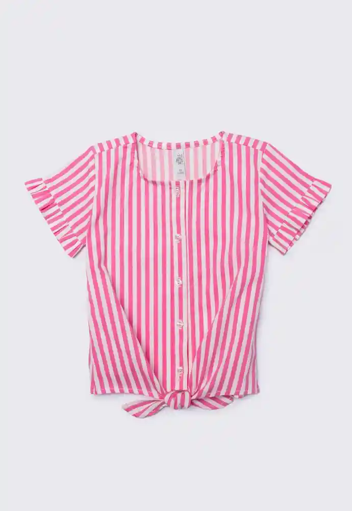 Blusa Manga Corta 5t-raya Rosa