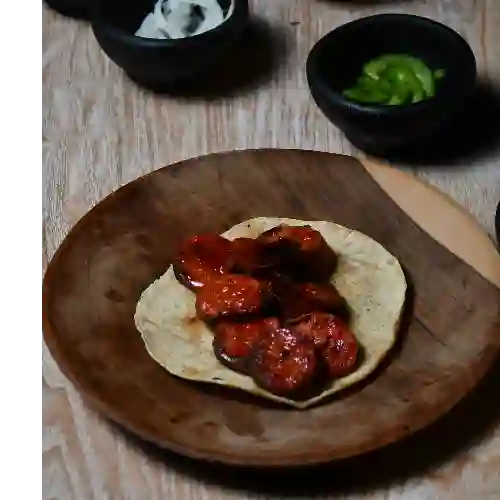 Tacos de Chorizo X3