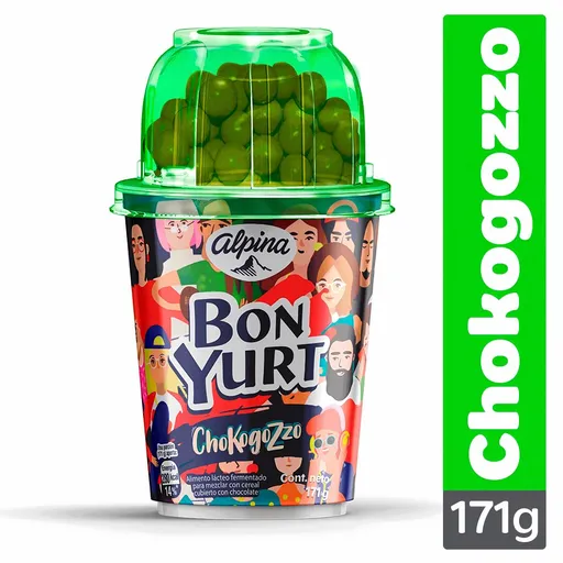 Bon Yurt Yogur Chokogozzo con Cereal Cubierto de Chocolate