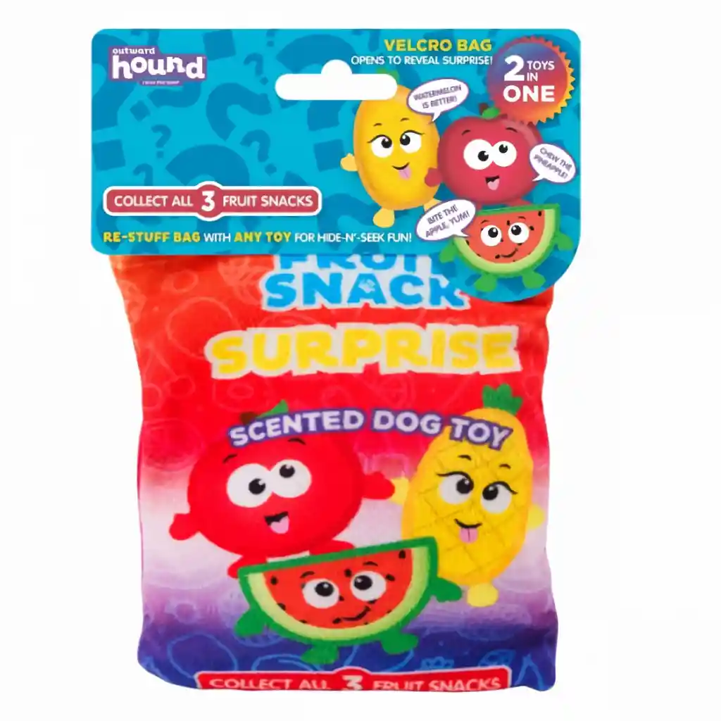 Outward Hound Peluche Frutas Sorpresa Coleccionables