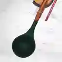Cucharon Silicona Mango en Madera Melvic 443000132