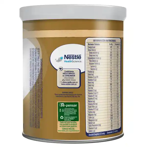 Complemento nutricional NESTLÉ NUTREN Senior café con leche x 370g