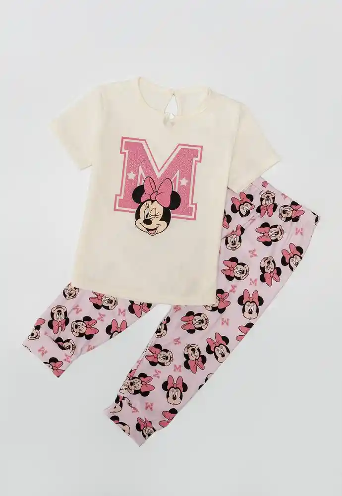Pijama Dos Piezas 12/18mese-ivory