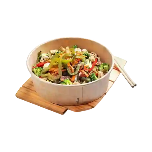 Wok Salteado con Pollo