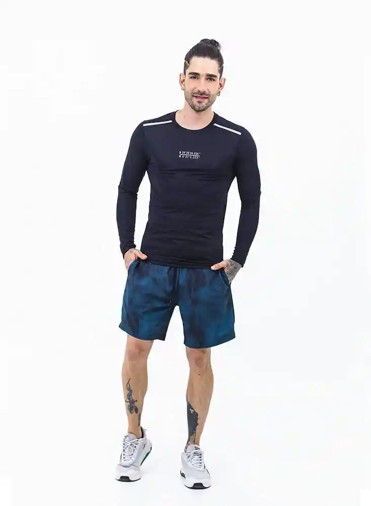 Pantaloneta Corta L-verde Osc