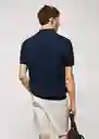 Camiseta Polo Arraona Navy Talla XL Hombre Mango