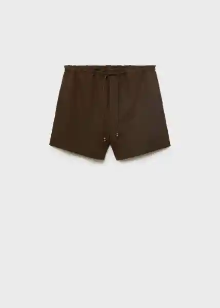 Short Bogota Khaki Talla XL Mujer Mango