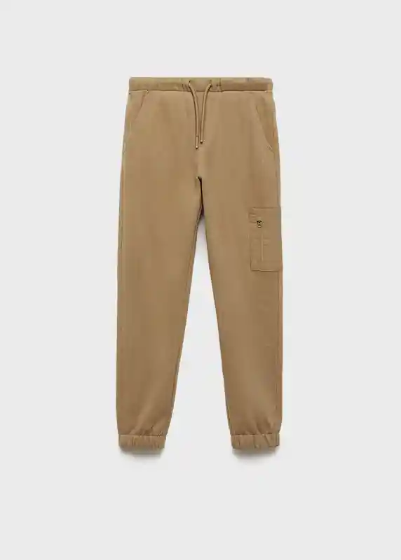 Pantalón Pocket Topo Talla 08 Niños Mango