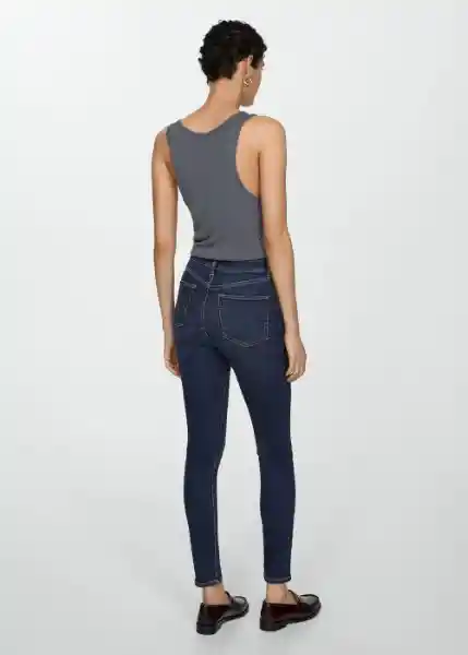 Jean Carla Tejano Oscuro Talla 38 Mujer Mango