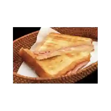 Sandwich Doble Jamon y Queso