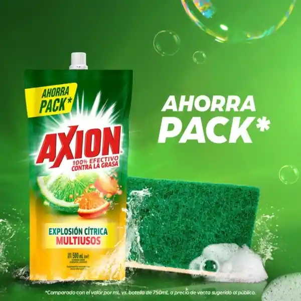 Axion Lavaplato Explosión Cítrica