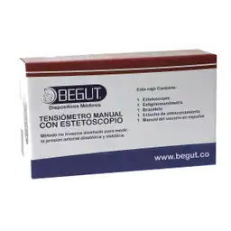 Begut Tensiometro Manual Estetoscopio Azul