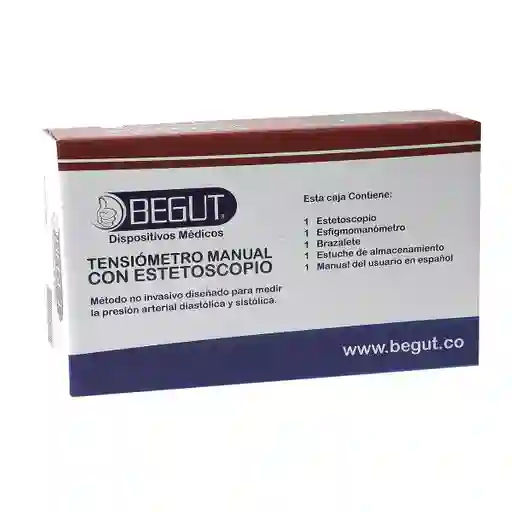 Begut Tensiometro Manual Estetoscopio Azul