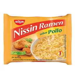 Nissin Sopa Ramen Instantánea con Sabor a Pollo 