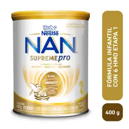 Fórmula infantil NAN SUPREMEPRO Etapa 1 x 400g