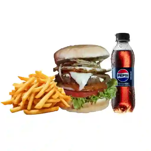 Combo hamburguesa especial de la casa